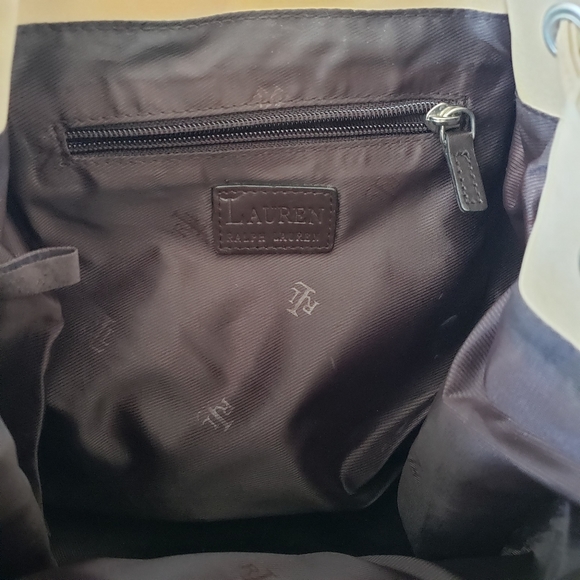 Lauren Ralph Lauren Drawstring Knapsack - Picture 4 of 7